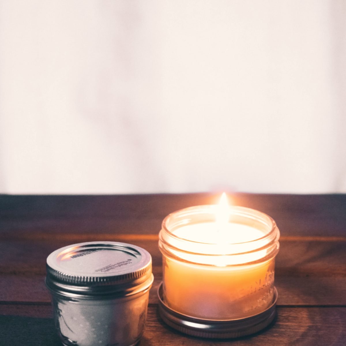 Amber Evening Candle, another view