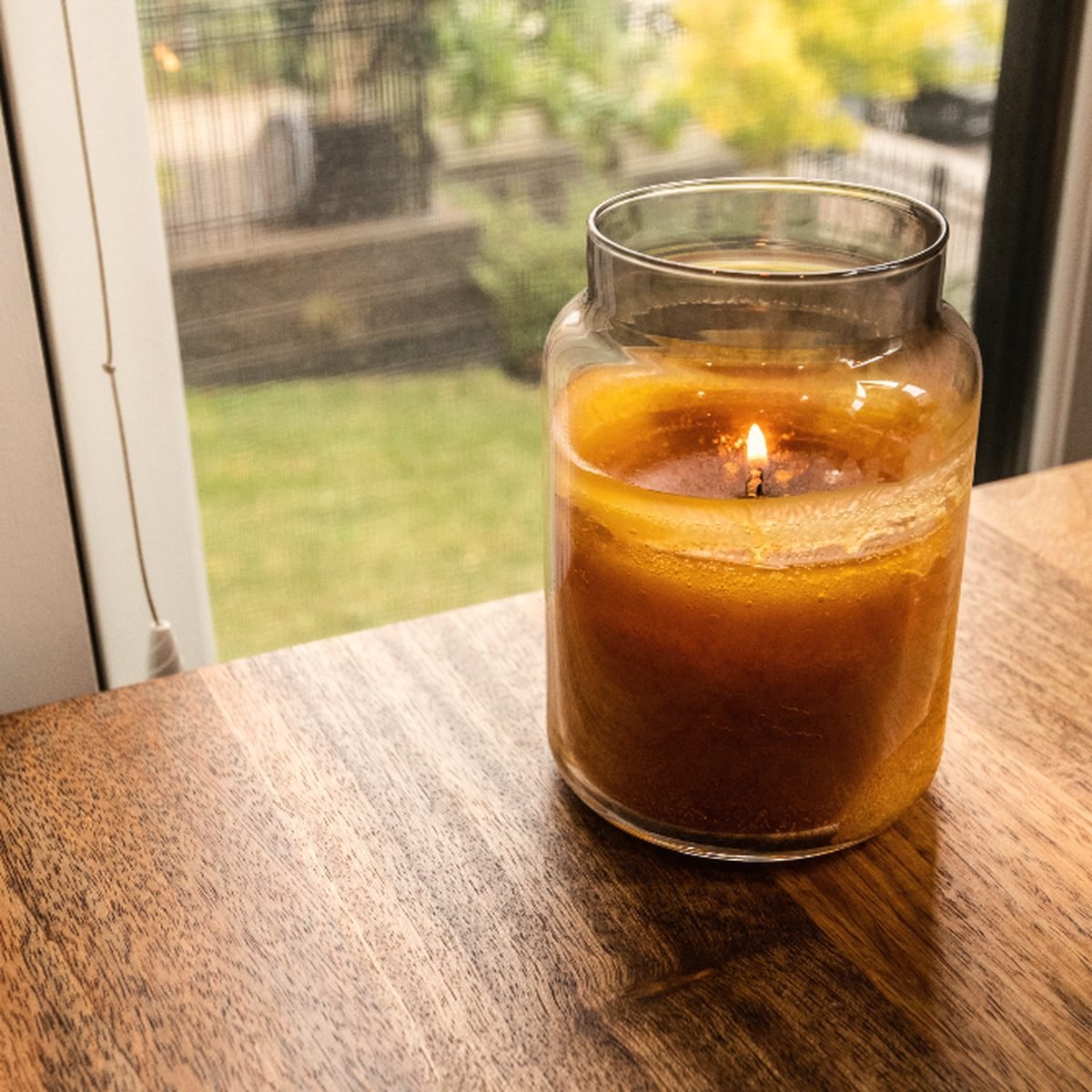Amber Evening Candle, another view