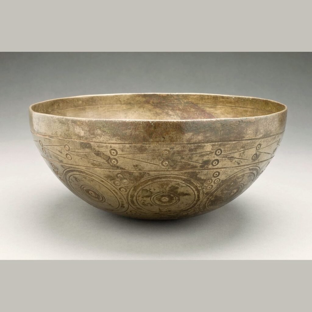 Etched Brass Bowl