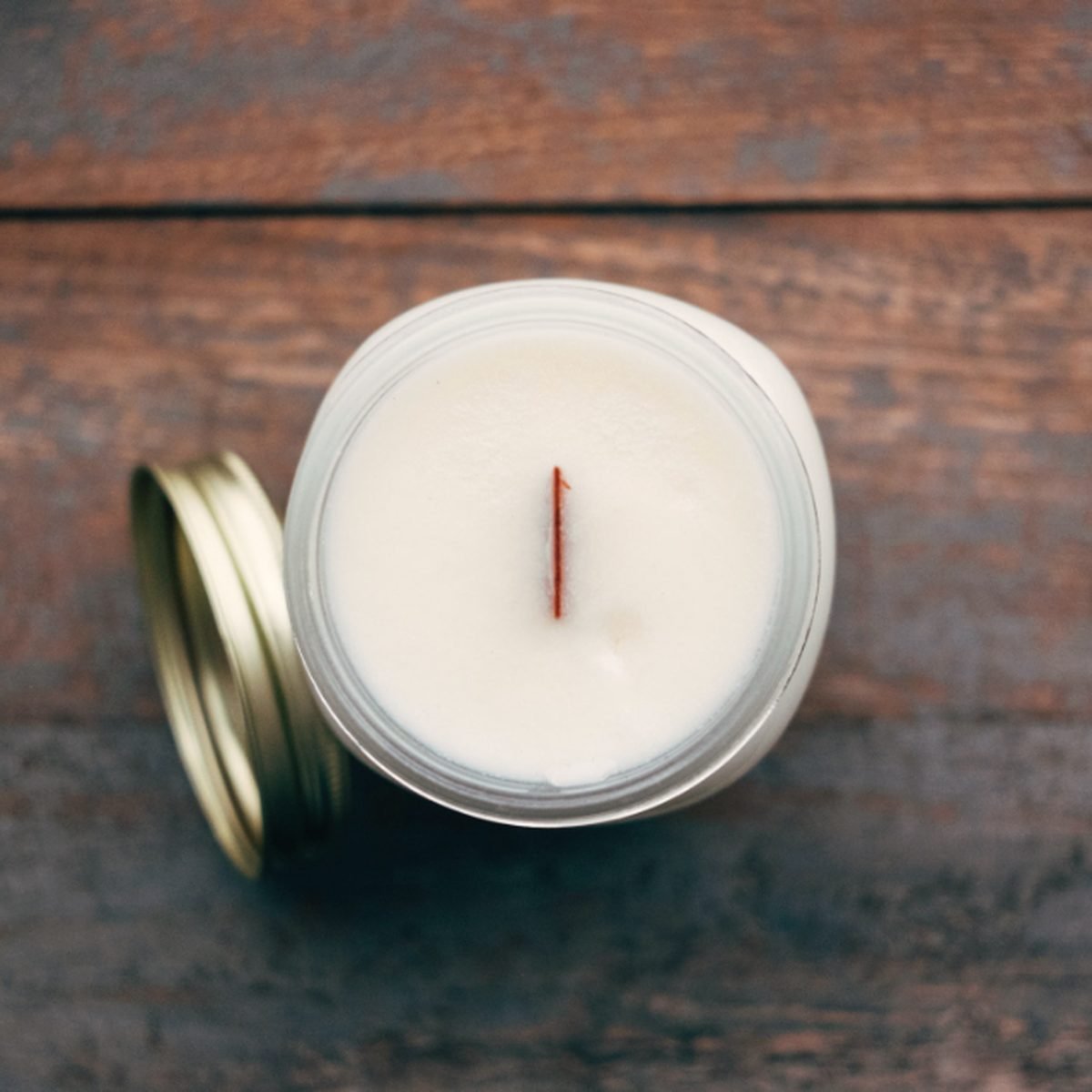 Cedar & Smoke Jar Candle, another view