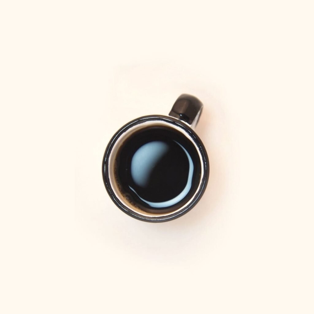 Black Espresso Cup