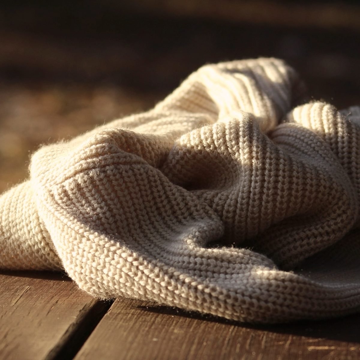 Chunky Knit Throw