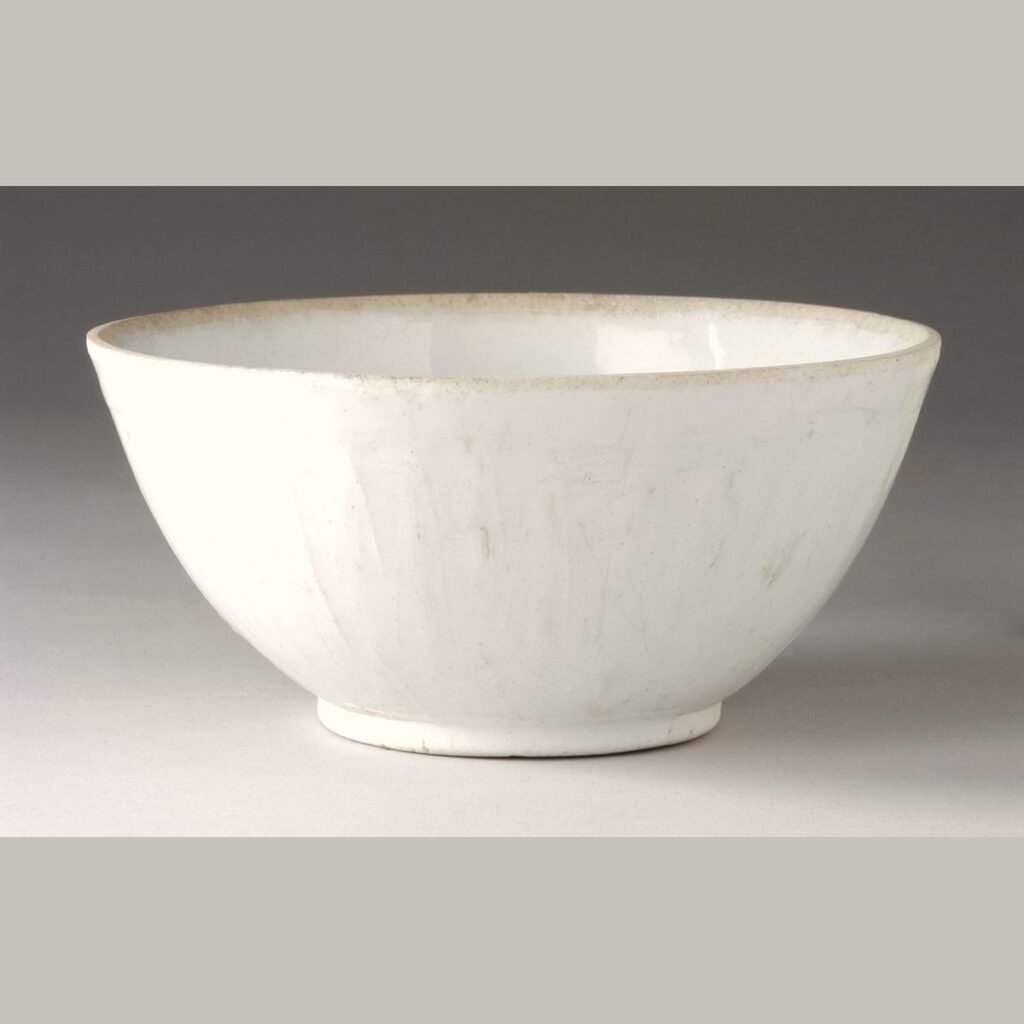 White Porcelain Serving Bowl
